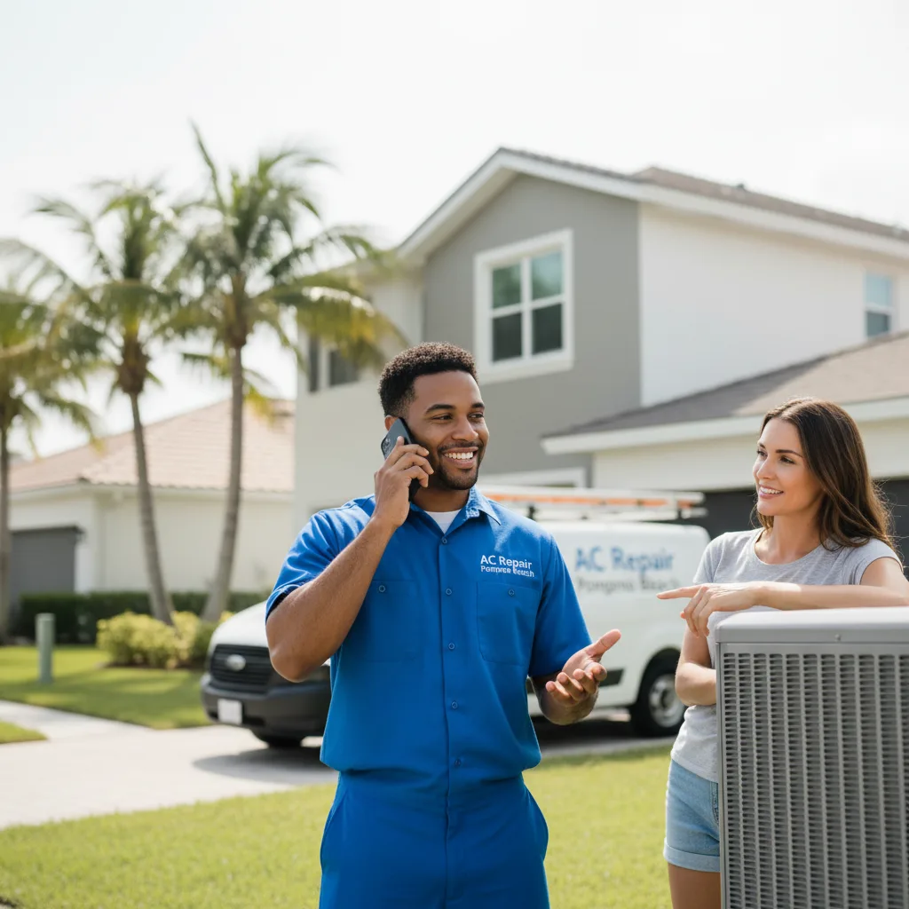 AC Repair Pompano Beach customer support in Coralville